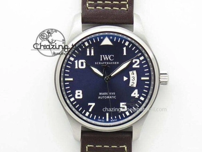 MIROTIME 0115 Big Pilot “Markus Buhler” IW5003 Turbine V6F Best Edition Silver Dial On Leather Strap A Reliable 7315